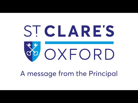 A message from Duncan Reith, Principal of St Clare's