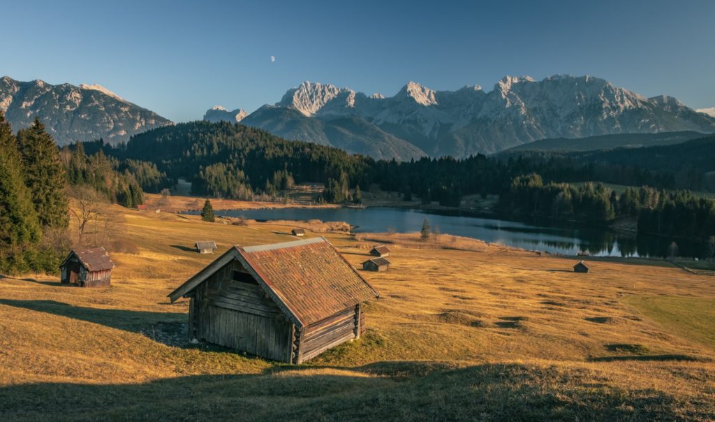 internat bayern Landschaft in Bayern