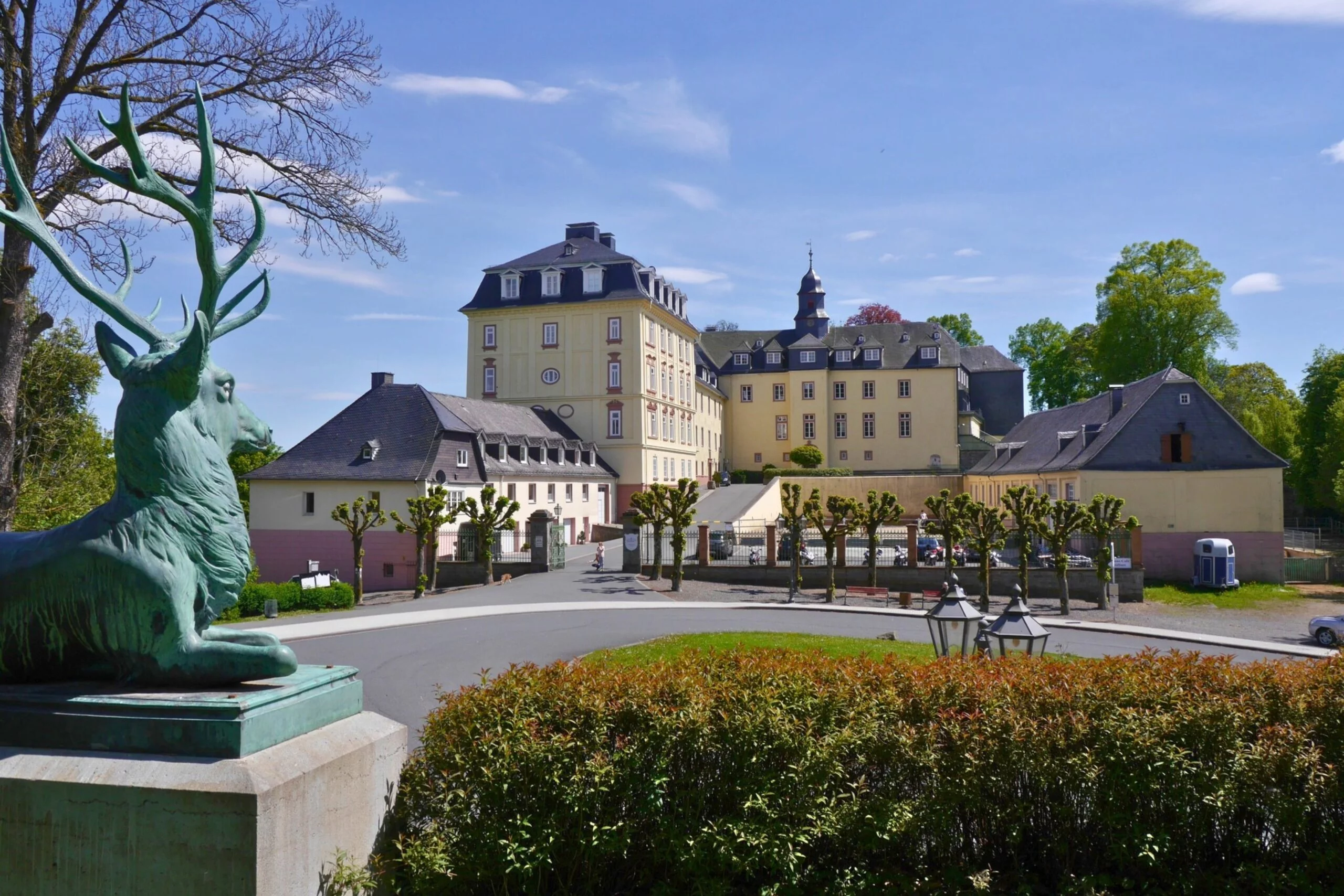 Internat Schloss Wittgenstein in Deutschland verfügt über einen beeindruckenden Campus, der eine inspirierende Lernumgebung für Schüler bietet, um ihre persönliche Entwicklung zu fördern.