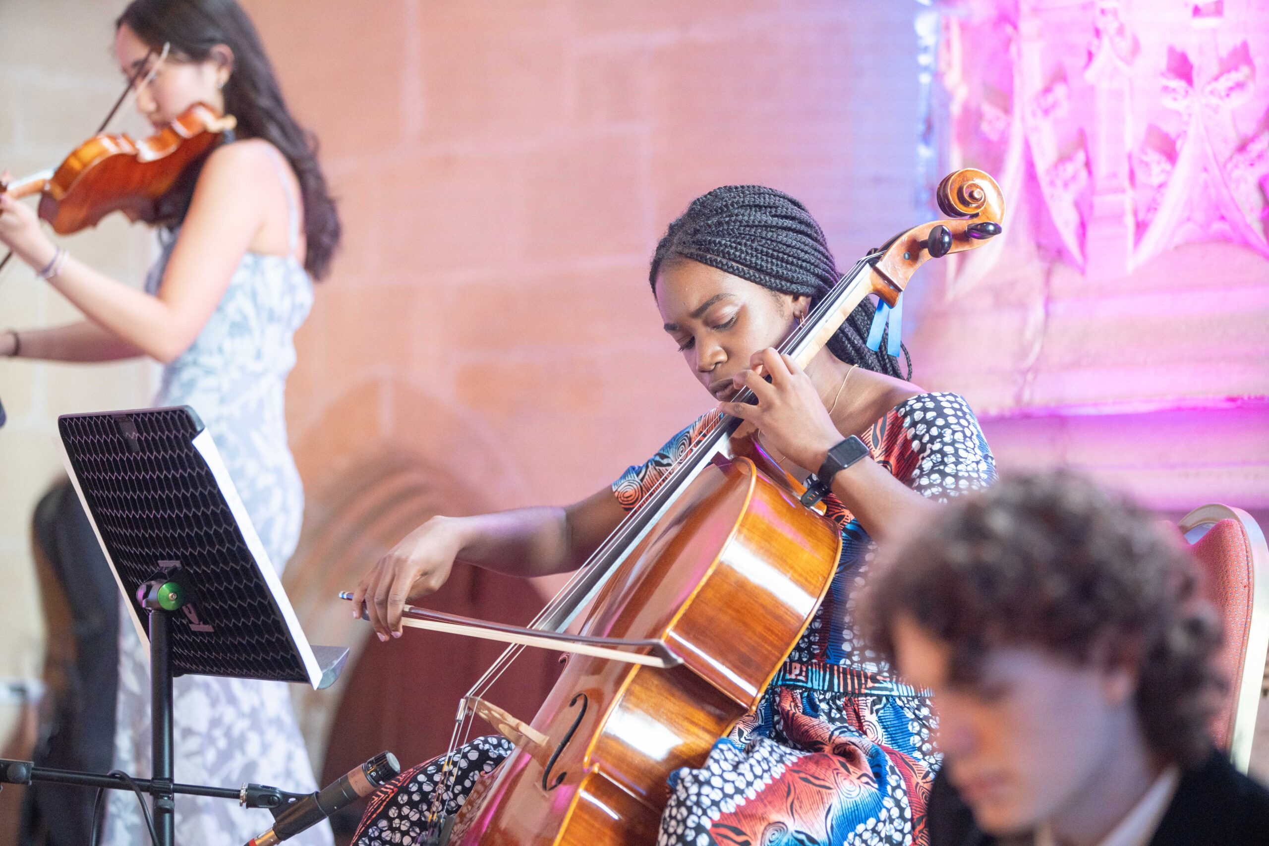 Musikunterricht am UWC Atlantic College, einer internationalen Internatsschule in Großbritannien.